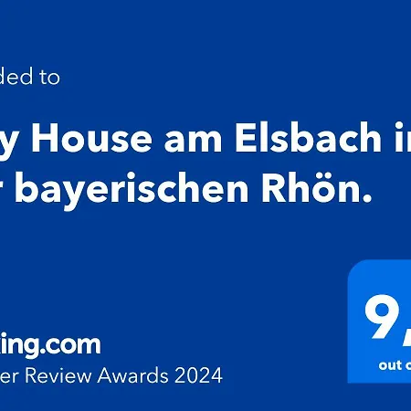 Apartment Tiny House Am Elsbach In Der Bayerischen Rhoen. *