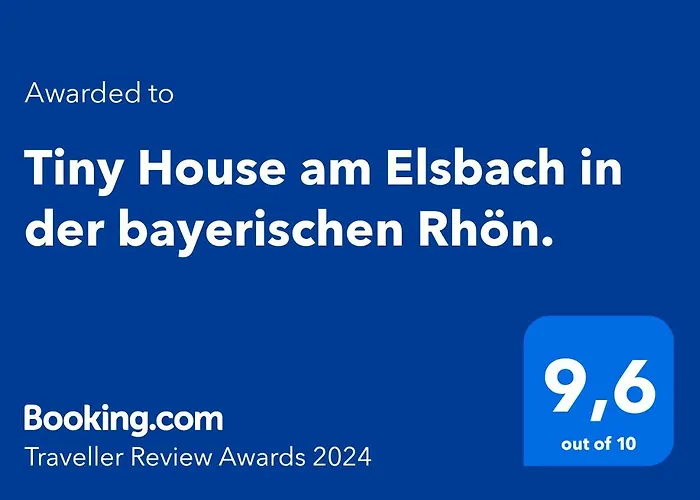 Appartement Tiny House Am Elsbach In Der Bayerischen Rhoen. *
